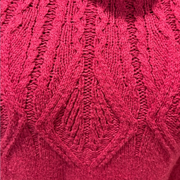 Sundance women’s raspberry tunic sweater, L - Picture 3 of 6
